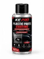 KE PRO Plastic Parts Coating – Deep Black Finish | 100ml